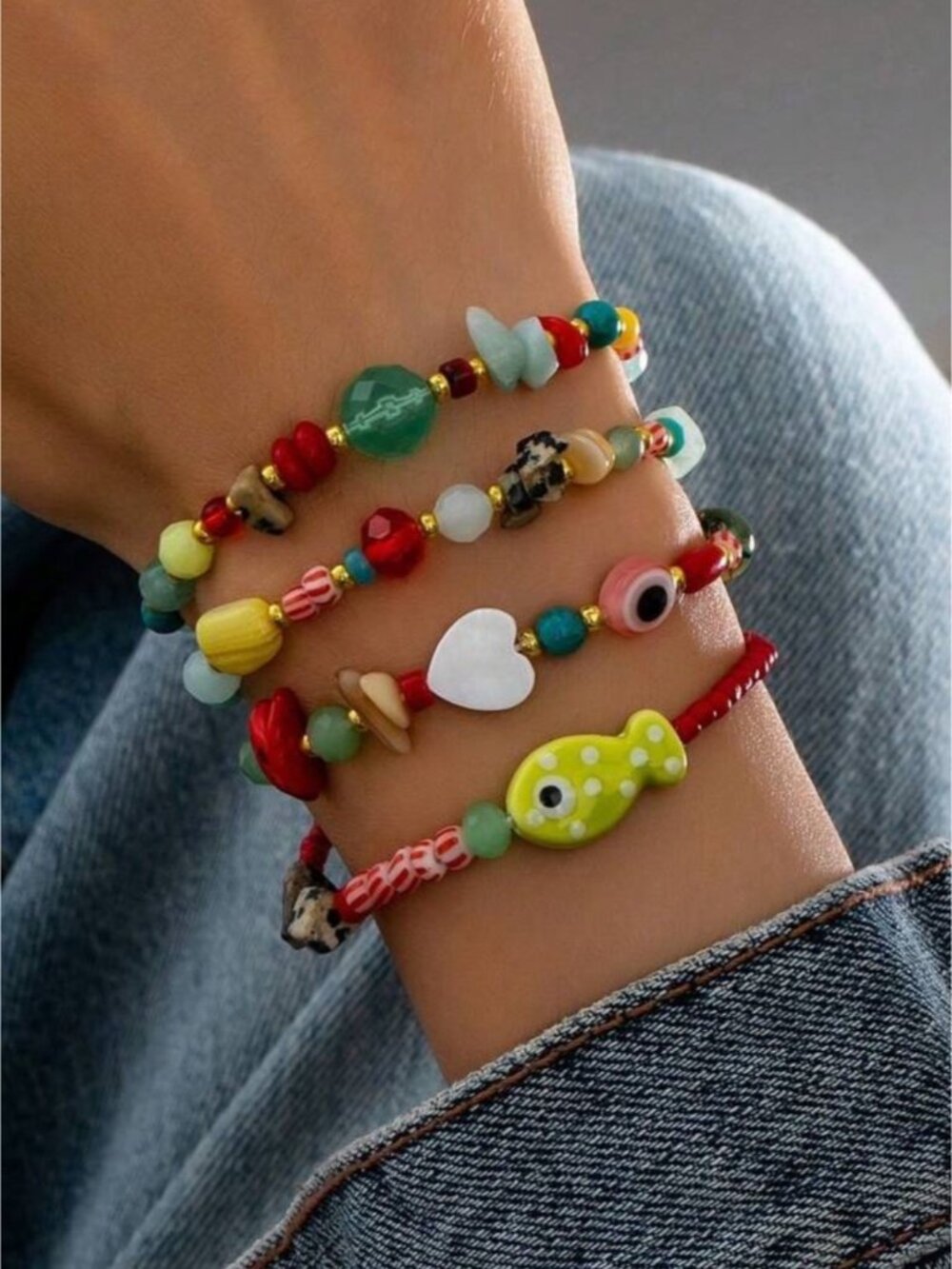 Boho fish bracelet Q1214